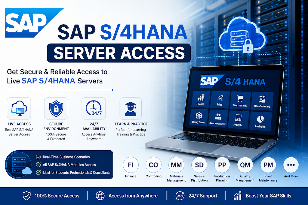 SAP S/4 Hana Server Access